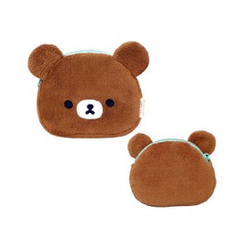 Naito Design Laboratory Rilakkuma Mofumofu Pouch Chairoikoguma 44166