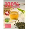 TeeLux Peach Oolong Tea, White Peach Oolong Loose Leaf Tea,