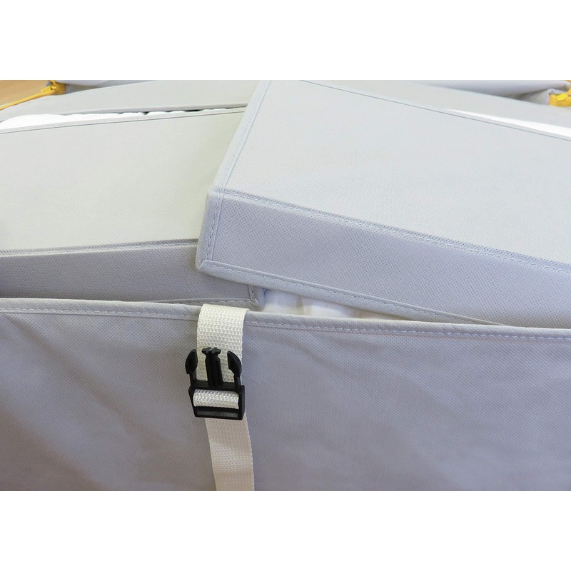 Towa Sangyo 85701 Compact Excellent Storage Alpha for Crevices, Gray