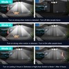 Tuffenough Solar Outdoor Lights 2500LM 210 LED Security Lights with