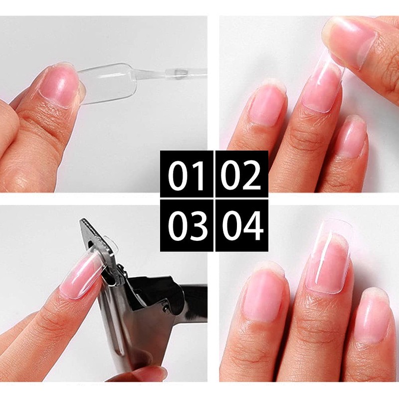 SUMAJU Professional Acrylic False Nail Clippers for Acrylic Nails Nail