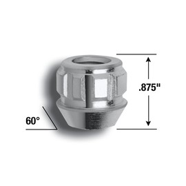 Gorilla Automotive Tuerca Bellota 24, 13/16 Pulgadas (2 cm), 14-mm X 1.50