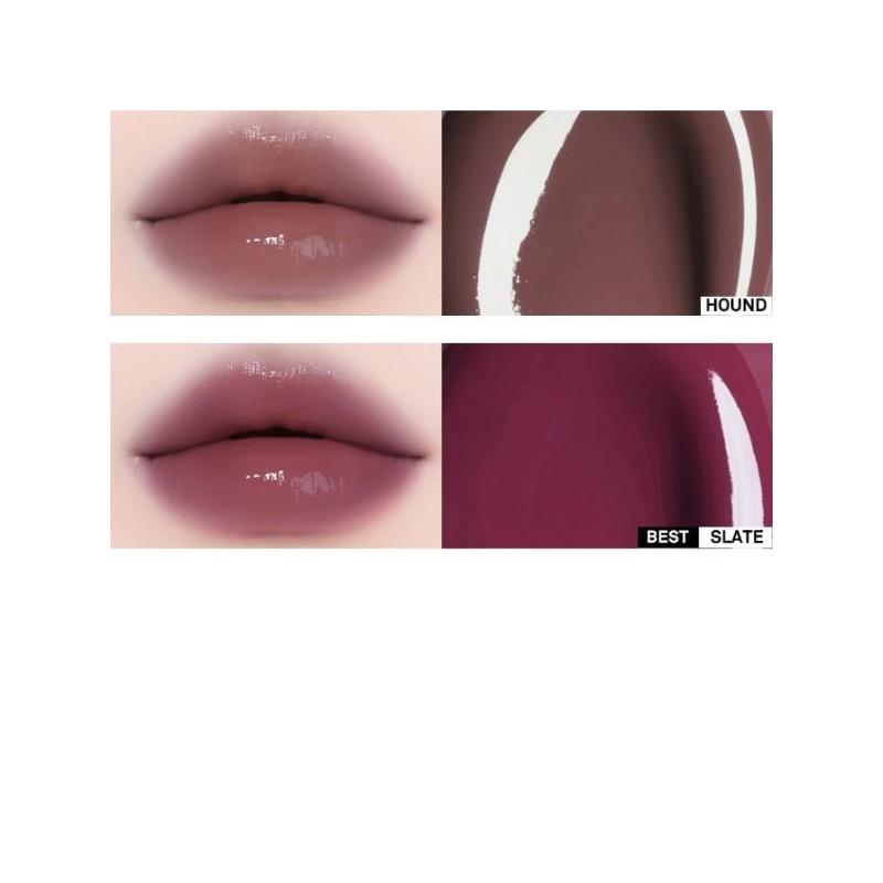 NAMING Glowy Heart Lip Tint 5.7g(Blurry Mini Tint gift), Color:FERADAY