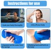 YRUHAN Pack of 3 Shower Sponge, Reusable Bath Sponges, Exfoliating