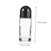 PACKOVE 6Pcs Refillable Transparent Roller Ball Bottles Containers for Perfumes