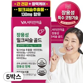 Vitamin Village Jang Yongseong Milk Thistle Gold, 30 tablets, 5 pcs / 비타민마을 장용성 밀크씨슬 골드, 30정, 5개