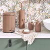 Zeller 18963 Cosmetic Bin 3 Litres Metal / Plastic Mocha
