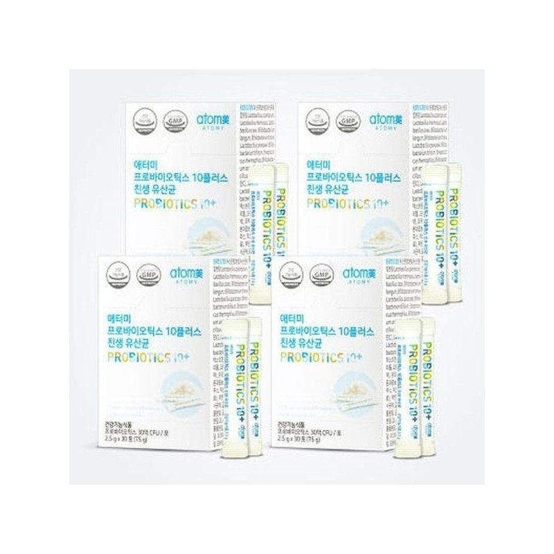 Atomy Probiotics 10 Plus Probiotic Lactobacillus 4 Boxes (LC) Basic
