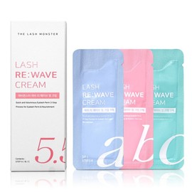 Lamont Lash Monster Eyelash Perm Perm Lash Rewave 3STEP Eyelash Perm Agent 1 + Agent 2 + Agent 3, 5 sets / 라몽 래쉬몬스터 속눈썹 펌 파마 래쉬 리웨이브 3STEP 속눈썹 펌제 1제+2제+3제, 5세트