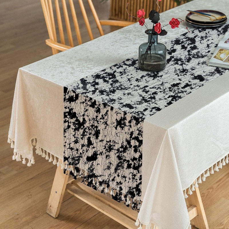 10m x 28cm Table Runner Sparkling Polyester Tulle Ribbon Roll