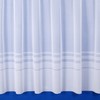 The Textile House Leanne White Semi-Plain Net Curtain - 2