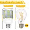 ELIVERN 2 Pack 200W Equivalent Led Corn Light Bulb, 3000