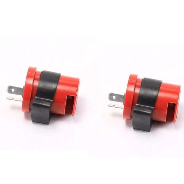 Unbranded 2pcs 2 Pin 12V Beeper Motorcycle Indicator Flasher Relay