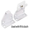 ZZLZX R 16 Roller Shade Bracket 1 Pair White Roller