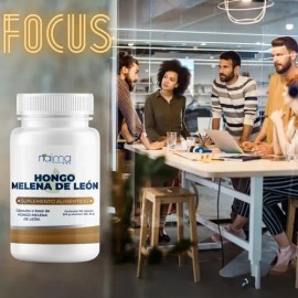 Hongo Melena de León Naima 100 Cápsulas Memoria Concentración y Salud Cerebral                                                                        