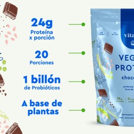Vitatú | Proteína Vegana En Polvo Sabor Chocolate