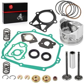 285cc Engine Top End Rebuild Kit STD Piston + Ring + Gasket Seal + Exhaust Intake Valve kit For YAMAHA 1989-1996 Golf Cart G2 G5 G8 G9 G11