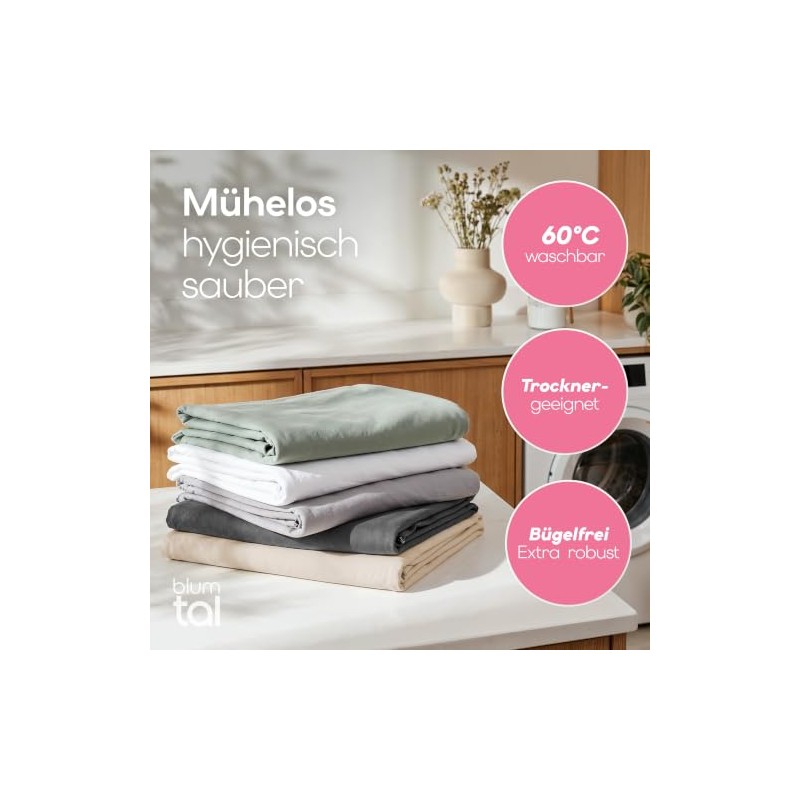 Blumtal 2-Pack Health Pillow Covers - Soft Cotton Blend