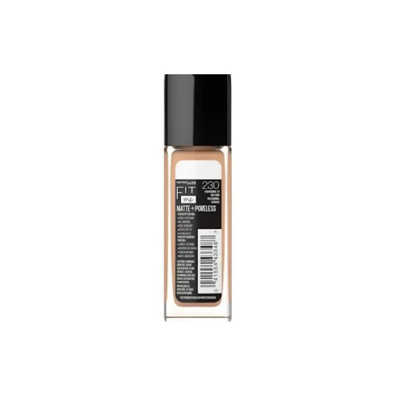 Base Fit Me Matte + Poreless 128 Warm Nude Maybelline