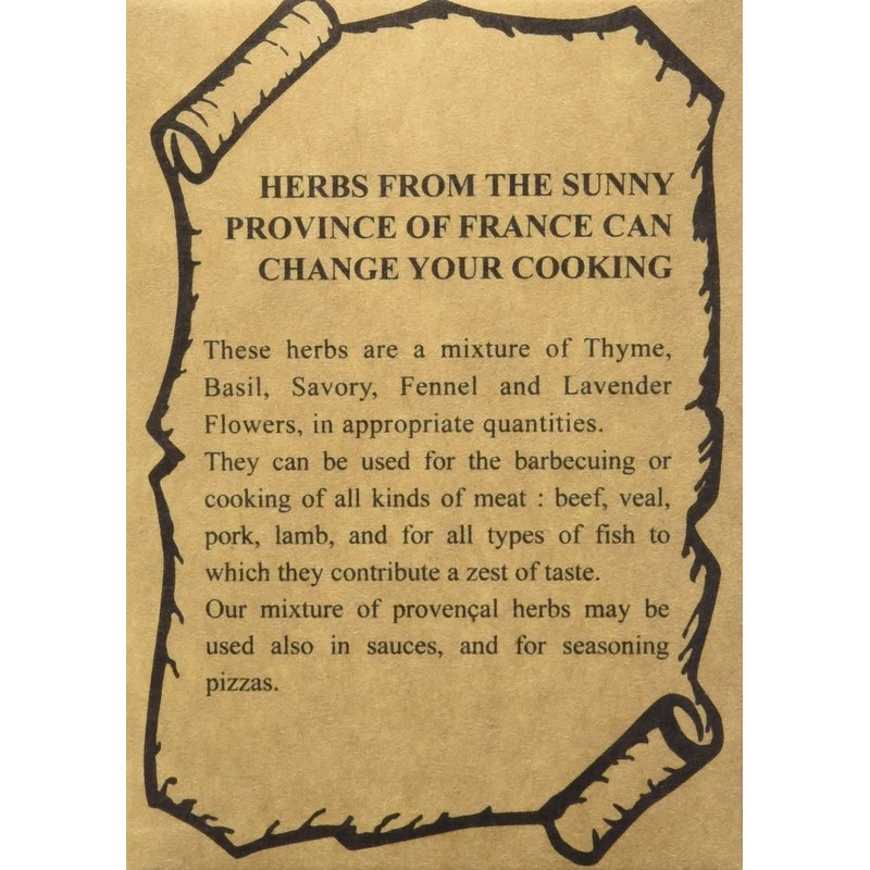 Herbs of Provence Refill Box, 2 Ounces.