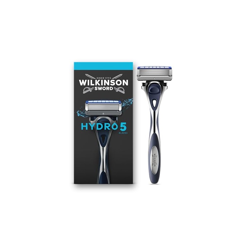 Wilkinson Sword Hydro 5 Men's Razor Skin Hydration Carbon Coated