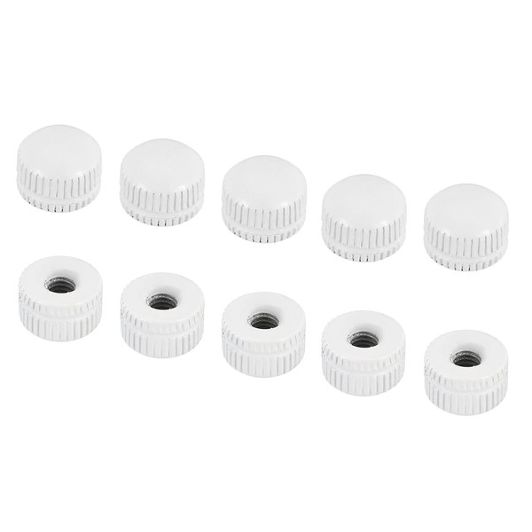 PATIKIL M4x0.7 Cap Nut, 25 Pack Acorn Nut Screw Knob