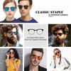 FURISHQI 3 PACK Classic Polarized Sunglasses for Men and Women