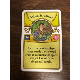 Takenoko Agricola Wood Scrounger Foil Promo