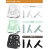 トップランド 11cm コンパクト デスクファン USB電源式 (風量3段階) ブラック SF-DK10 BK