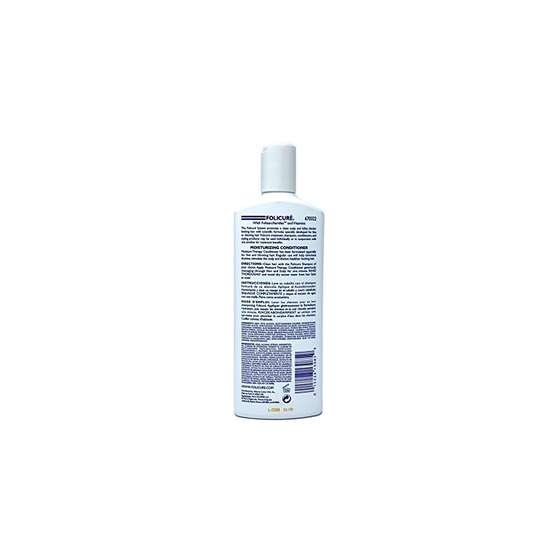 Folicure Moisturizing Conditioner, 12 Ounce