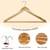 Urby Extra Wide Hangers for Plus Size Clothes, Ganchos para