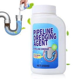 Pipeline Dredging Agent, 350ml Drain Clog Remover Agent,Kitchen Unblocker, Powerful Pipe Unclogger Powerful Sink And Drain Cleaner Powder for Kitchen Quick Cleaning