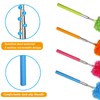 4 Pack Microfiber Feather Duster, with Extendable Pole and Bendable