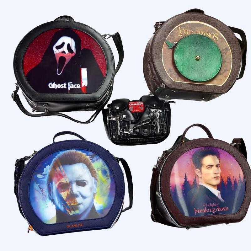 Glamlite Essential Makeup Bags:_Ghost Face Bag