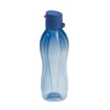 Tupperware EcoEasy Water Bottle 500 ml Blue Clip Closure (Includes