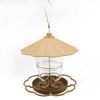 Wild Bird Feeder Foldable Panorama Gazebo Bird Feeder Portable Outdoor