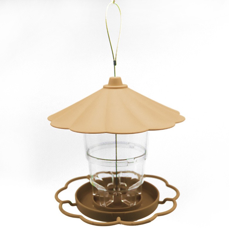 Wild Bird Feeder Foldable Panorama Gazebo Bird Feeder Portable Outdoor