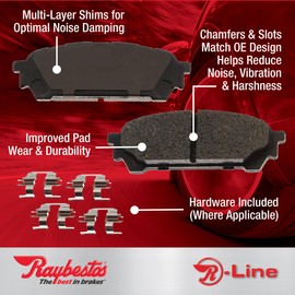 Raybestos MGD333MH Reliant Brake Pad Set