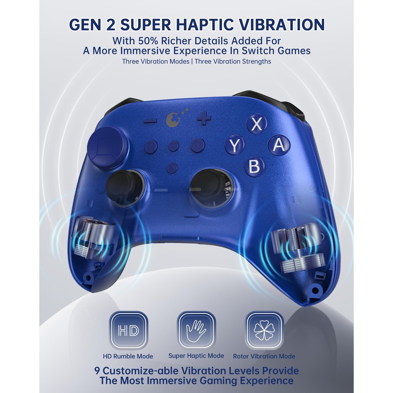 GuliKit TT MAX Wireless Controller for PC, Android, iOS, Switch