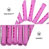 BIUDECO 30Pcs Hair Rollers with Caps Lightweight Plastic Hair Curlers