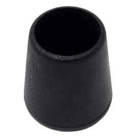 Adsamm® 32 x Chair Leg Caps, Black, Diameter 13-14 mm, Round, Protective Caps for Chair Legs, Tube Caps for Round Chair Feet