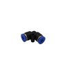 4 mm IQS Pneumatic Angle Connector 90° Pack of 5