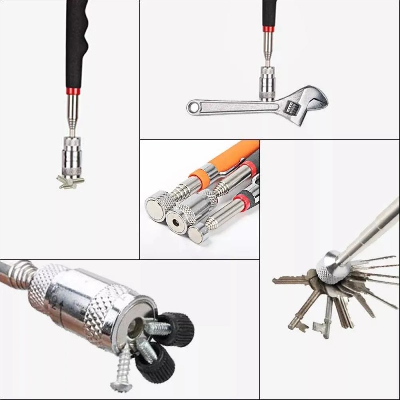 5pzs Juego De Herramientas Recolectoras Magnética Inspección