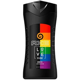 Axe Unisex Shower Gel "Unite Love is Love" - Pack of 3 (3 x 250 ml)
