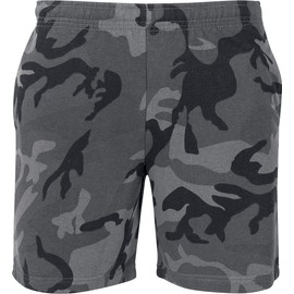 Urban Classic Men's Basic Terry Shorts, Mehrfarbig (Dark Camo 784), XX-Large