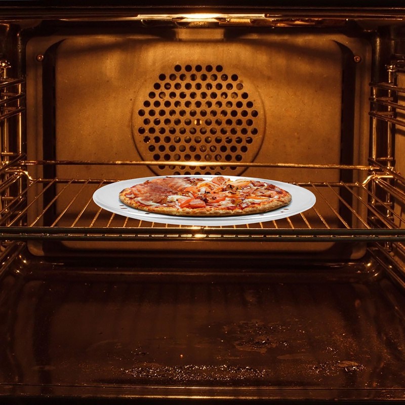 FRCOLOR Stainless Steel Pizza Pan with Holes Non-Stick Perforated Pizza