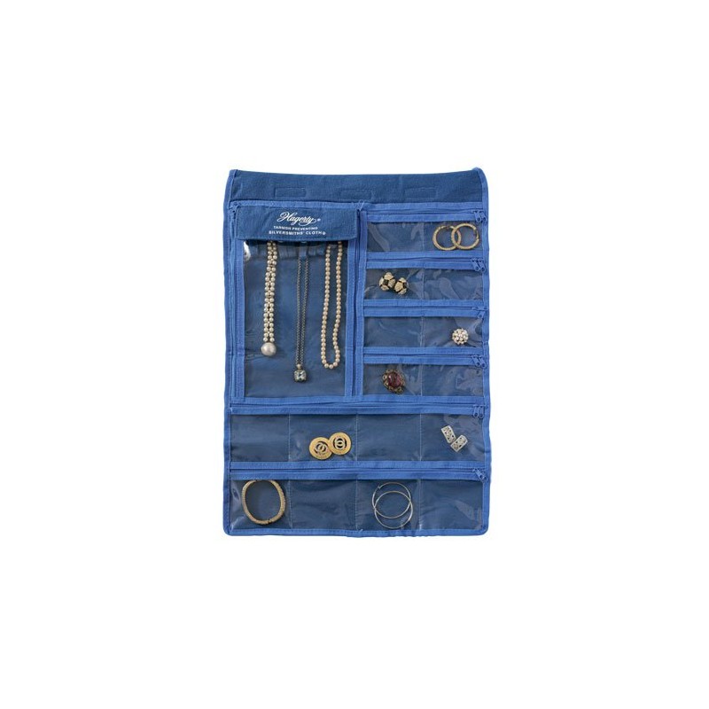 Hagerty Hanging Jewelry Keeper Made with Hagerty's Silver Cloth to