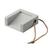 Yamazaki Industries Door Stopper Cube, Gray 7110