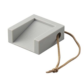 Yamazaki Industries Door Stopper Cube, Gray 7110