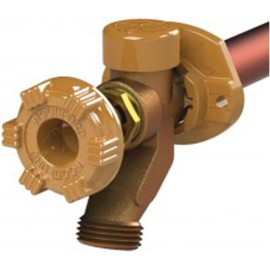 Woodford 17CP-8-MH Model 17 Wall Faucet, 8-Inch, CP Inlet, Metal Handle